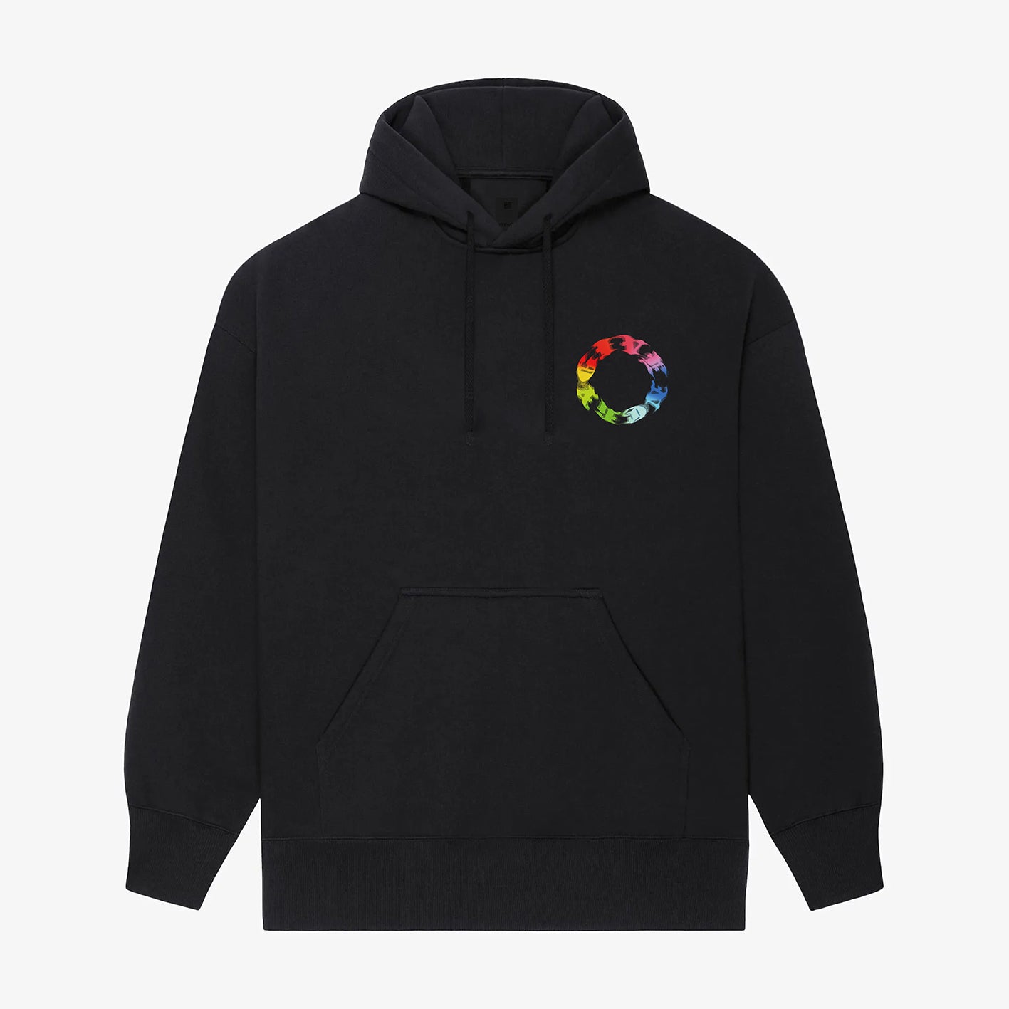 Circle Print Hoodie