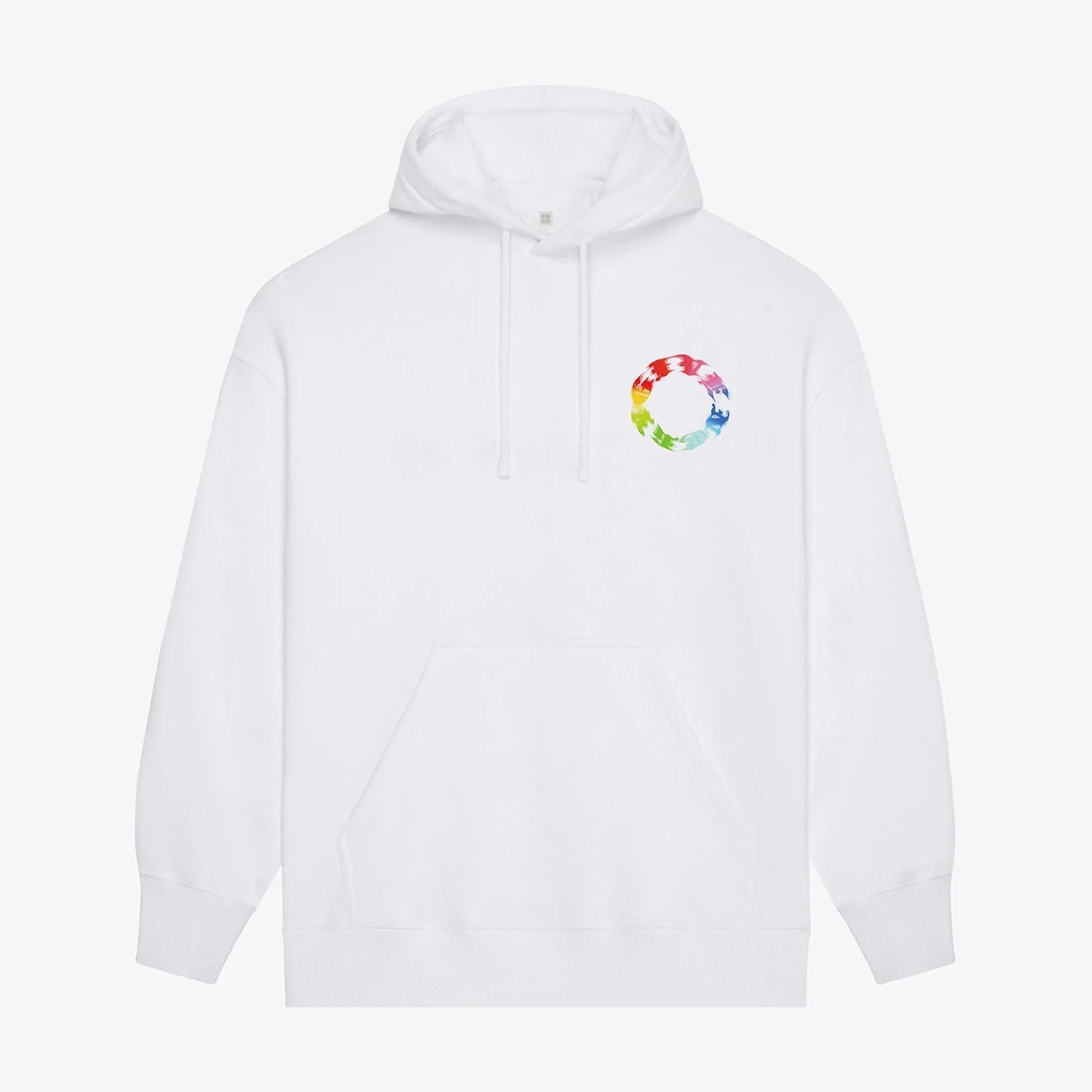 Circle Print Hoodie