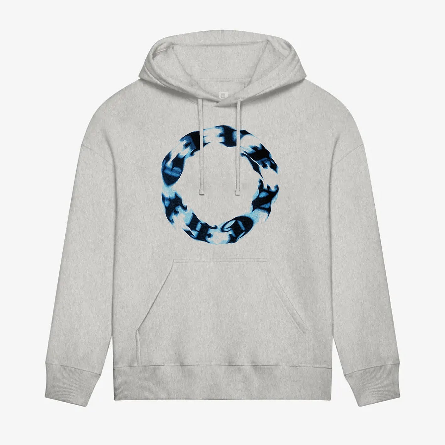 Circle Print Hoodie