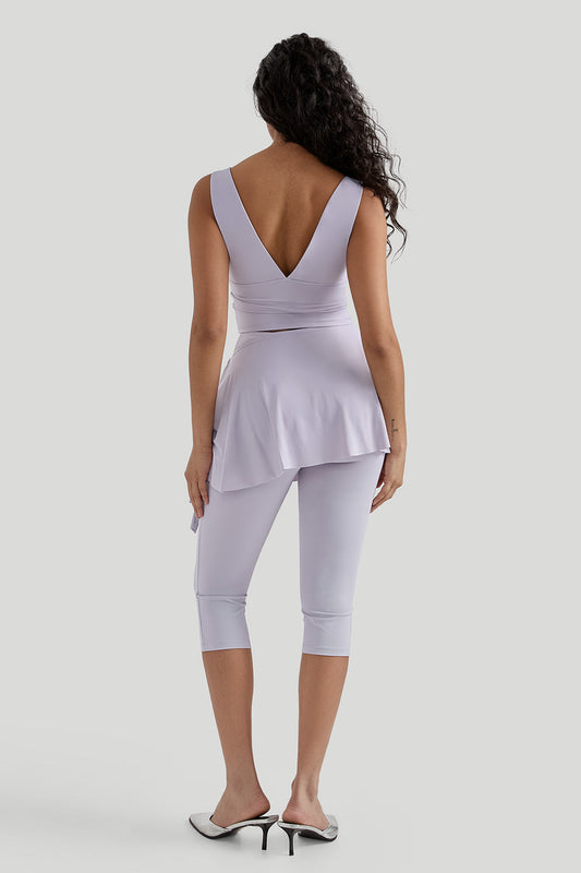 Breathable Cooling Skirted Cropped Sets