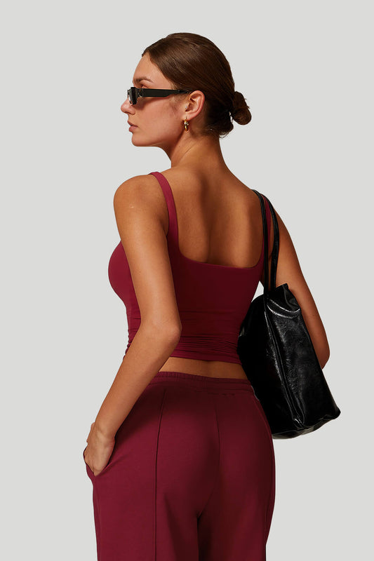 Square neckline Top
