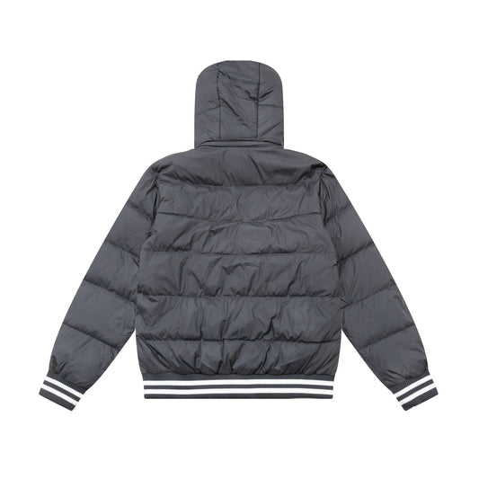 0909 New hat detachable down coat