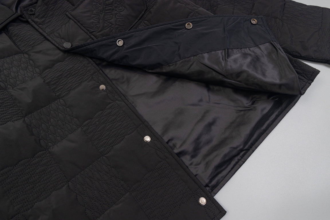 1014 Detail high quality embroidered jacket with cotton clip