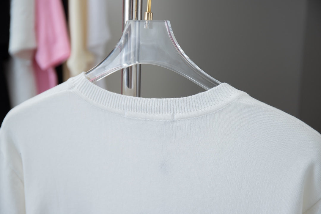 1203 New high quality pin π§· short sleeve knit T-shirt