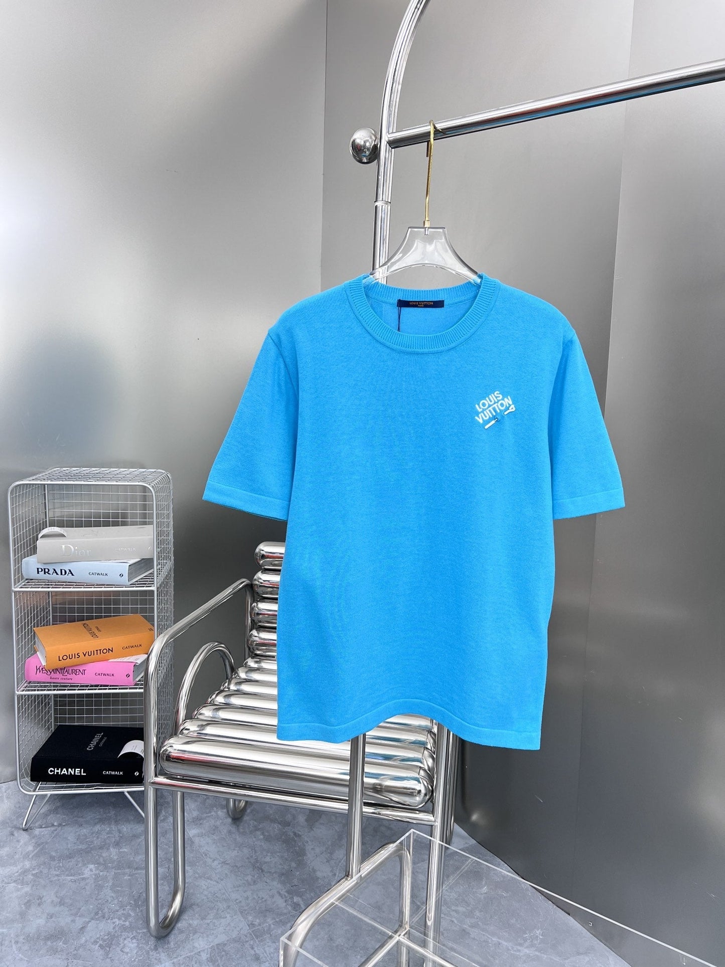 1203 New high quality pin π§· short sleeve knit T-shirt