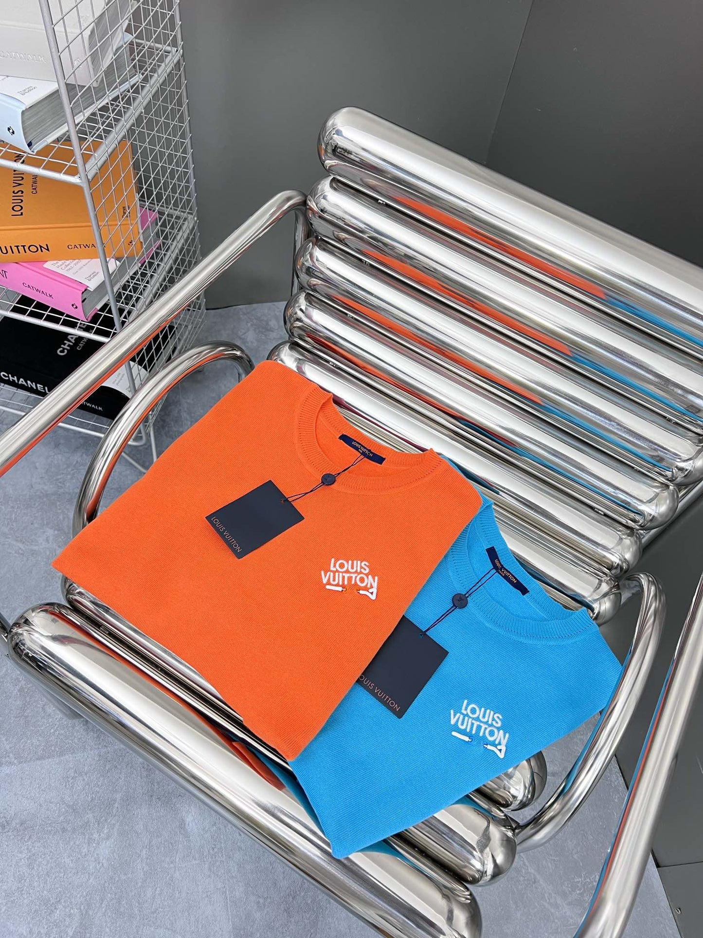 1203 New high quality pin π§· short sleeve knit T-shirt