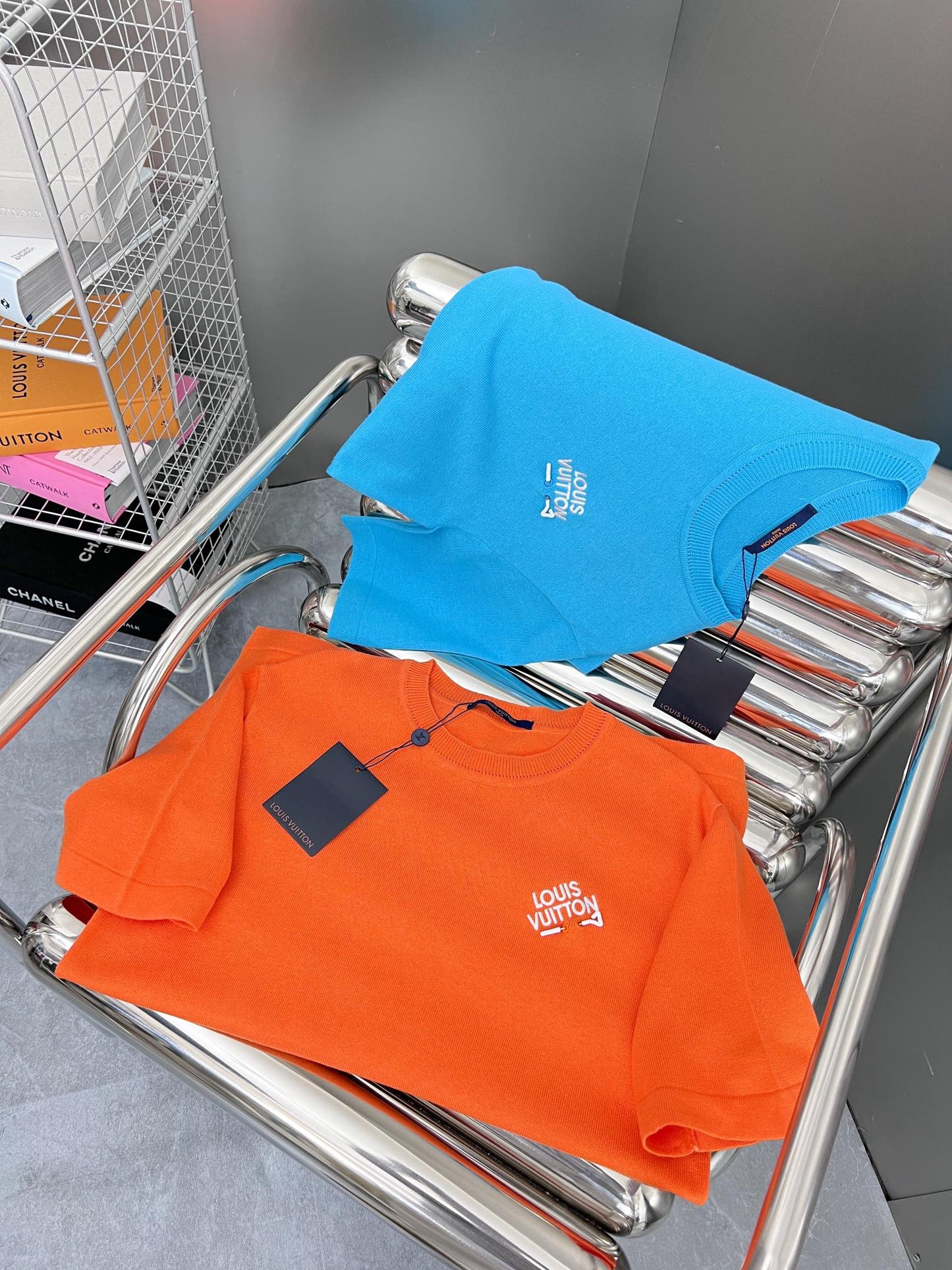 1203 New high quality pin π§· short sleeve knit T-shirt