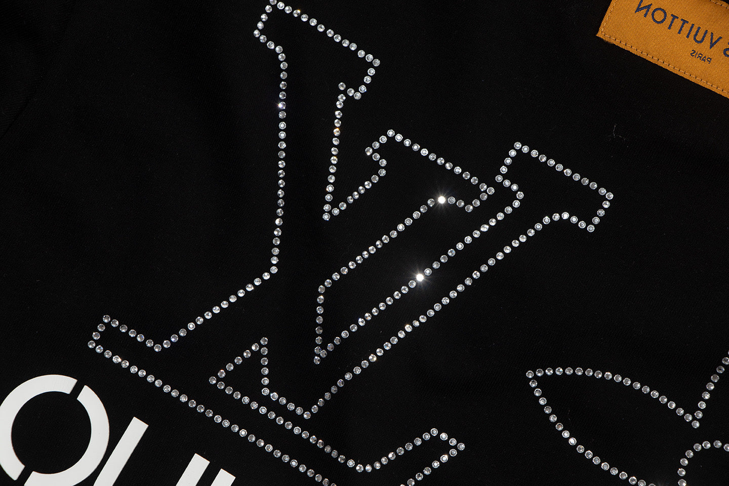 250212 New high quality sparkly diamond T-shirt
