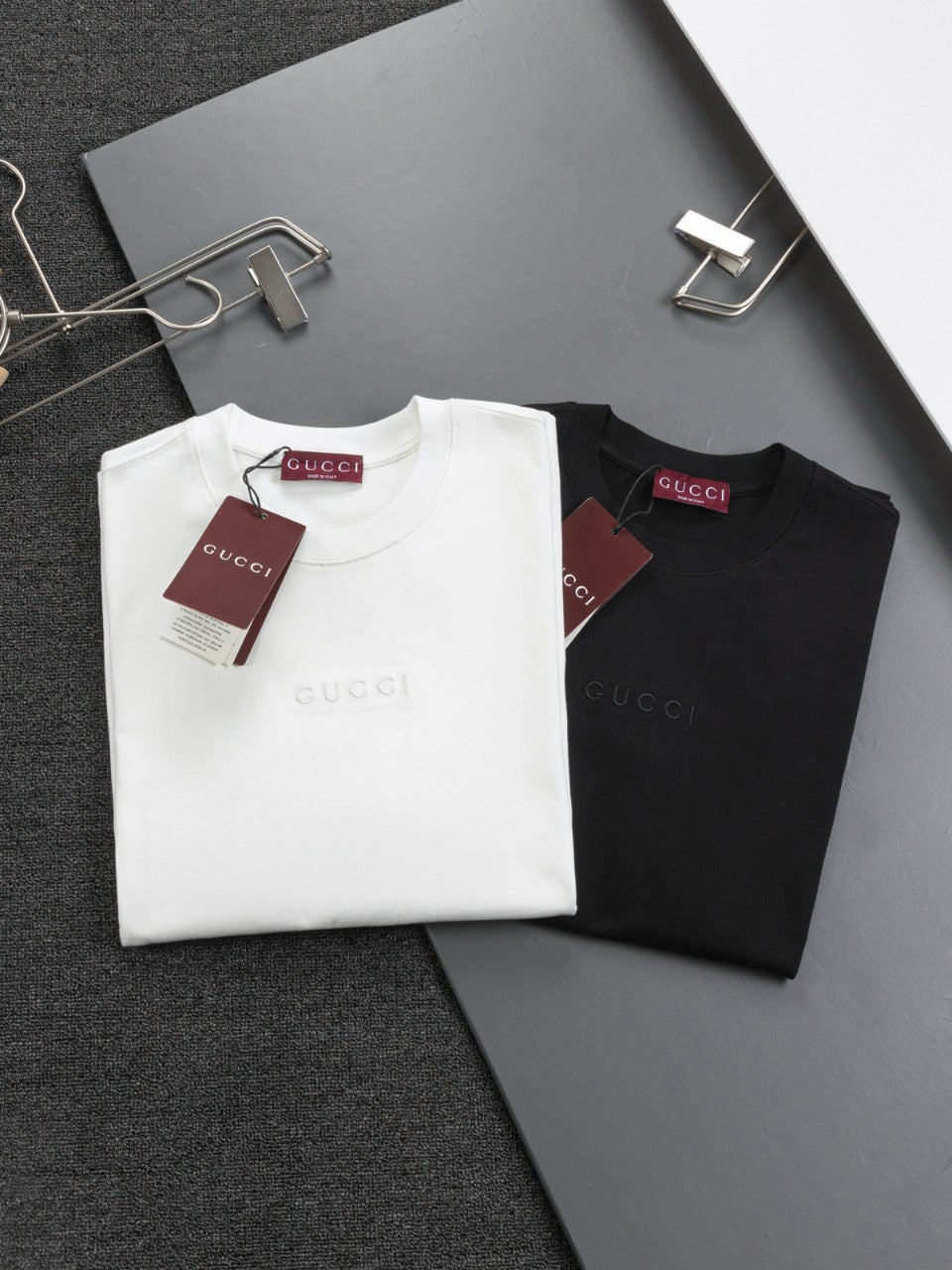 250218 New three-dimensional letterpress T-shirt