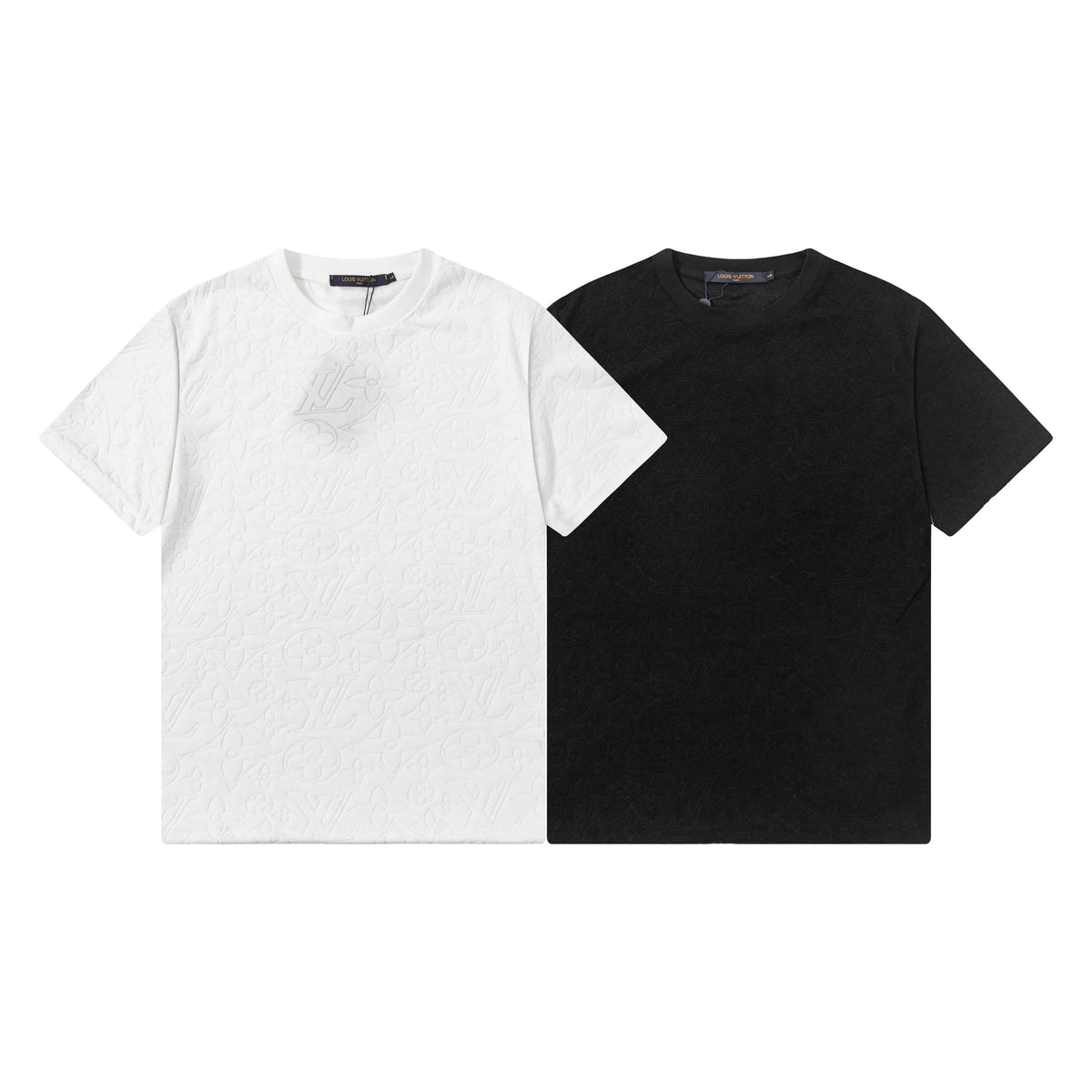 250305 New specialty jacquard fabric full print T-shirt