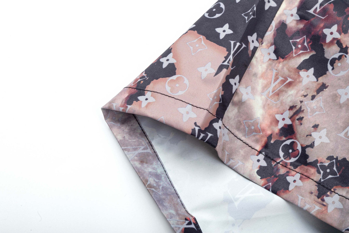 250313 New fashion gradient full print shorts