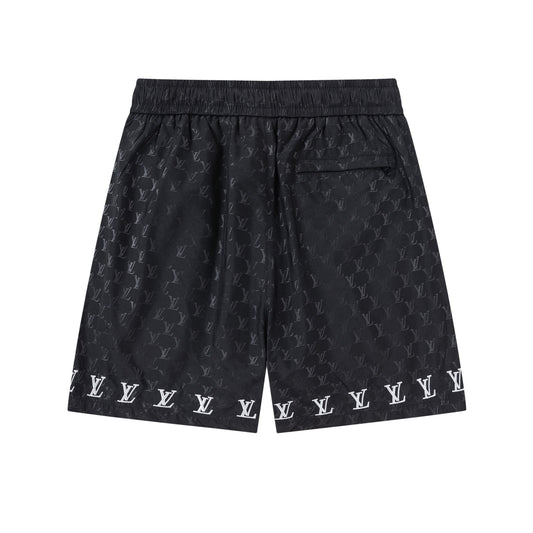 250313 New high quality full embroidered shorts