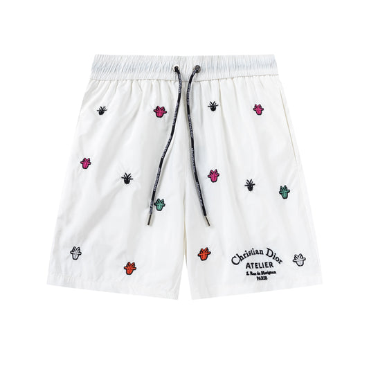 250313 New high quality dark print shorts