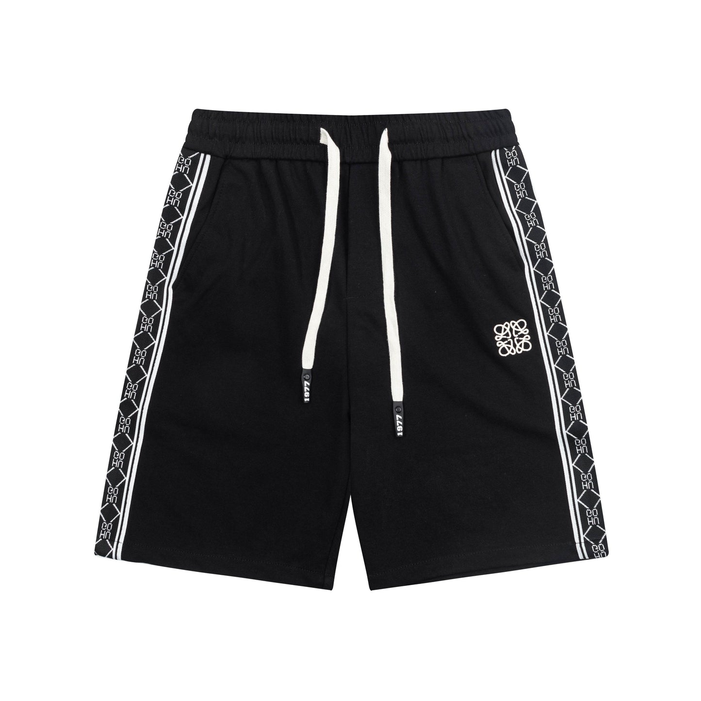 250404 New high-quality webbed knitted shorts