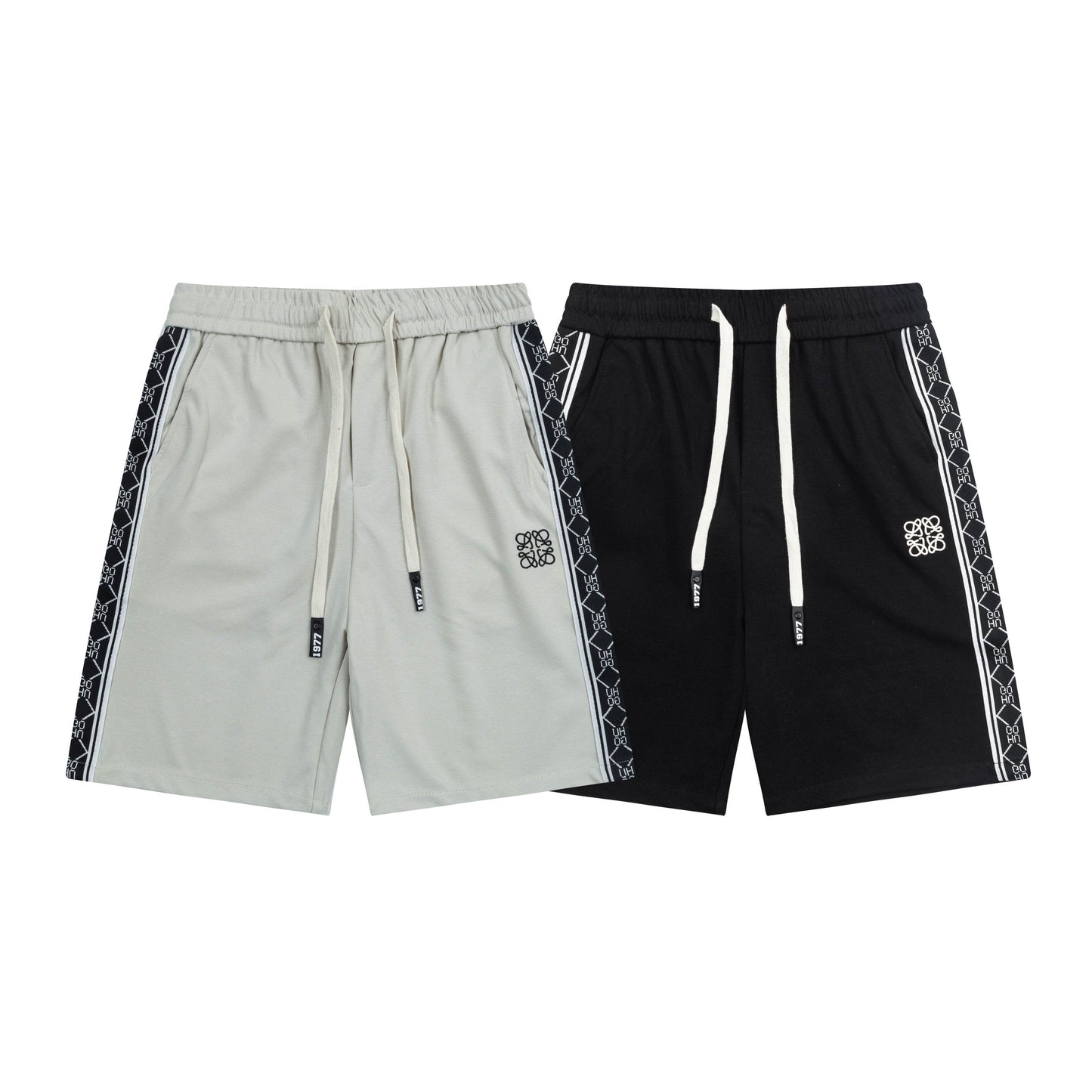 250404 New high-quality webbed knitted shorts
