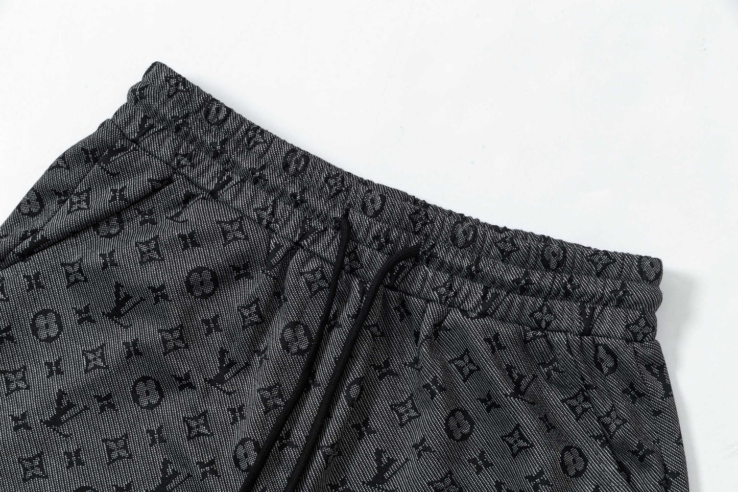 250404 New high-quality full-print jacquard knitted shorts