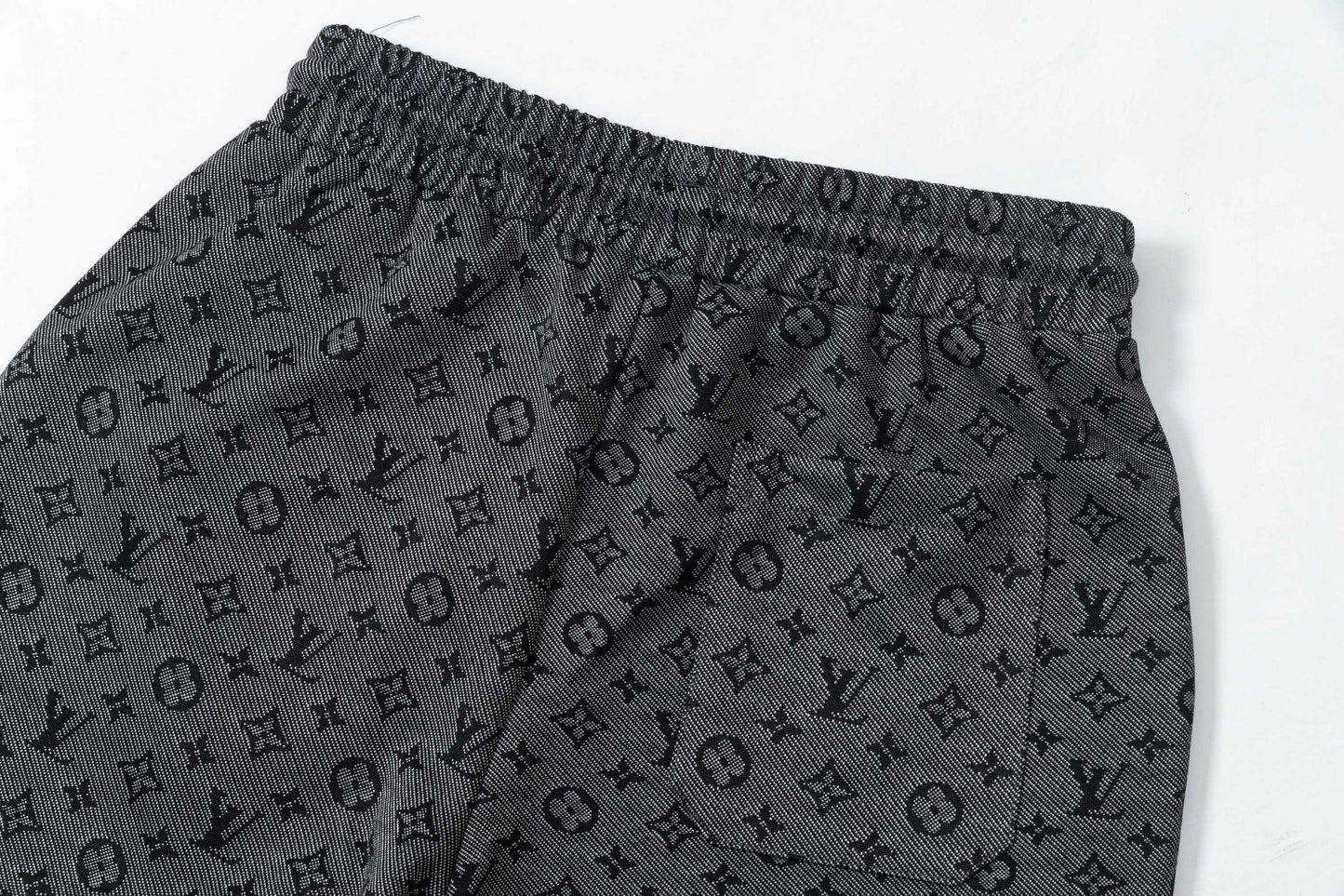 250404 New high-quality full-print jacquard knitted shorts