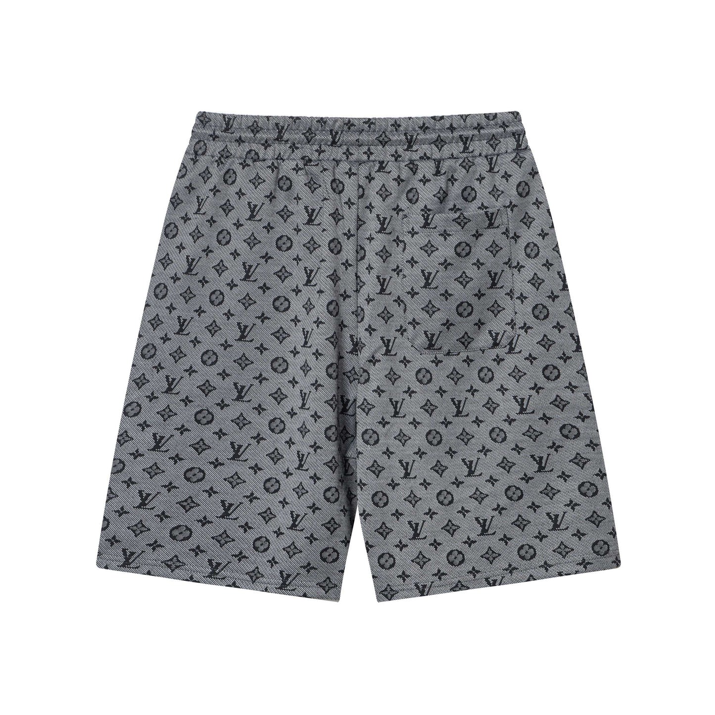 250404 New high-quality full-print jacquard knitted shorts