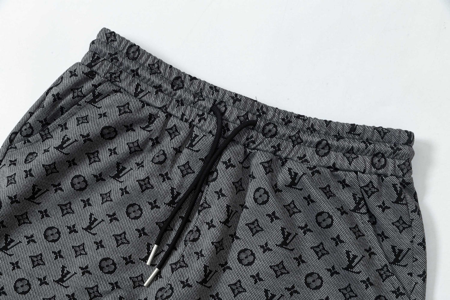 250404 New high-quality full-print jacquard knitted shorts