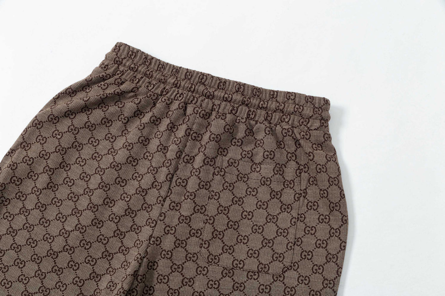 250404 New high-quality full-print jacquard knitted shorts