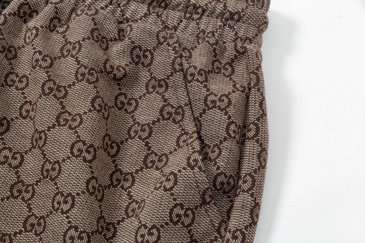 250404 New high-quality full-print jacquard knitted shorts