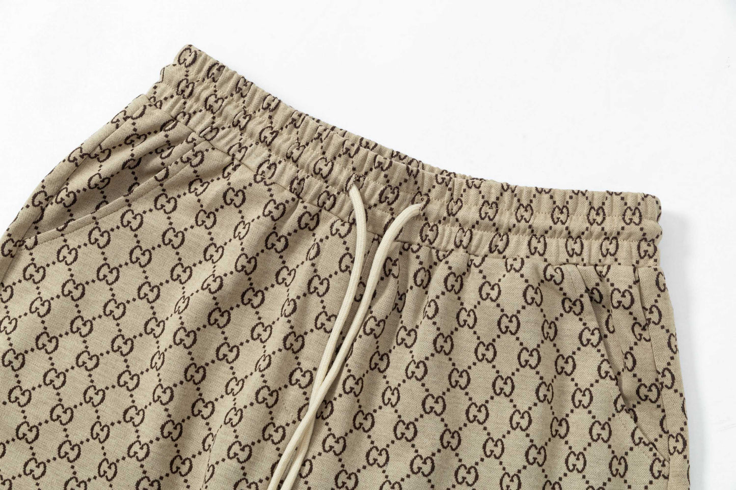 250404 New high-quality full-print jacquard knitted shorts
