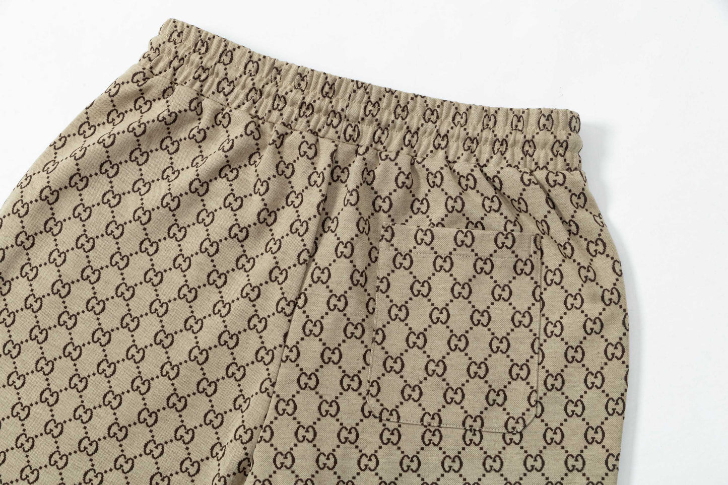 250404 New high-quality full-print jacquard knitted shorts