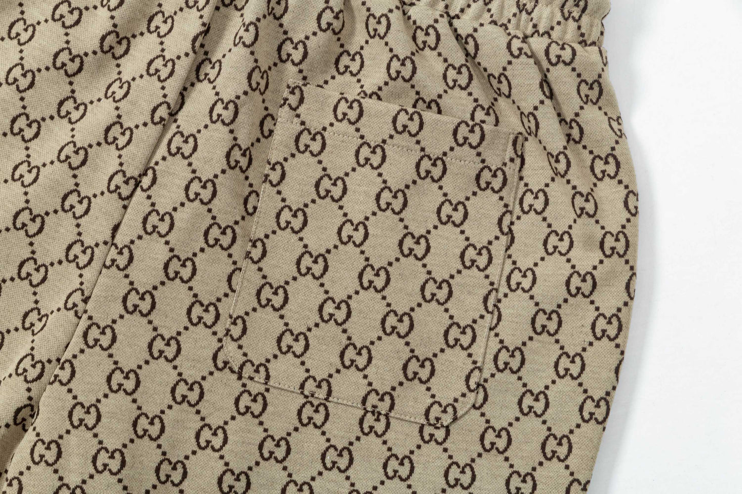 250404 New high-quality full-print jacquard knitted shorts