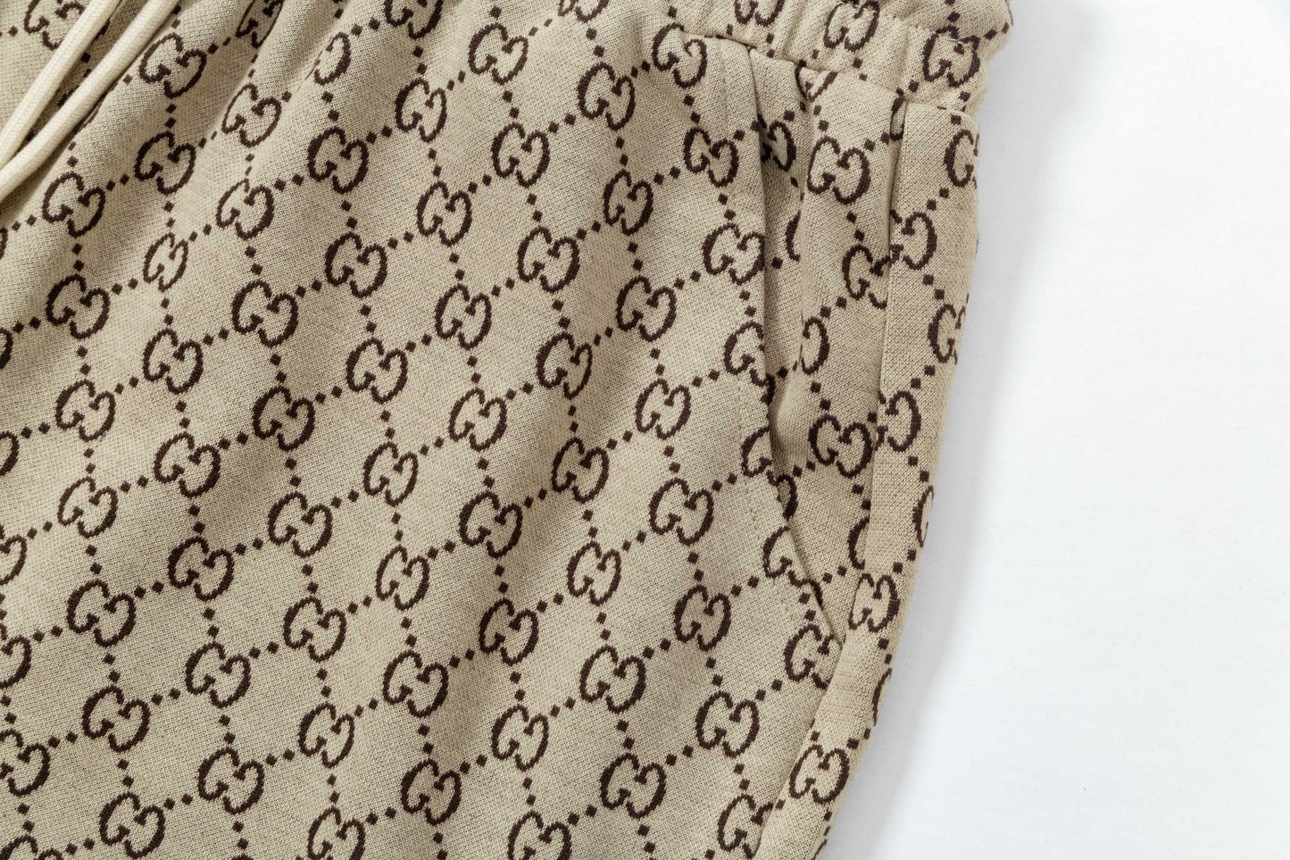 250404 New high-quality full-print jacquard knitted shorts