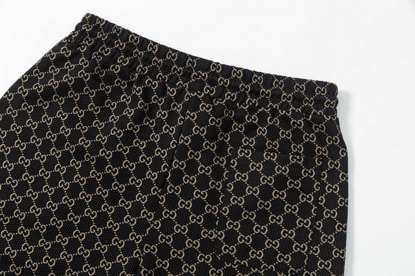 250404 New high-quality full-print jacquard knitted shorts