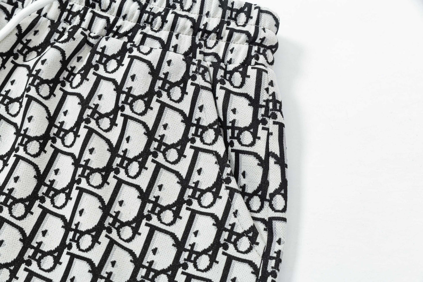 250404 New high-quality full-print jacquard knitted shorts