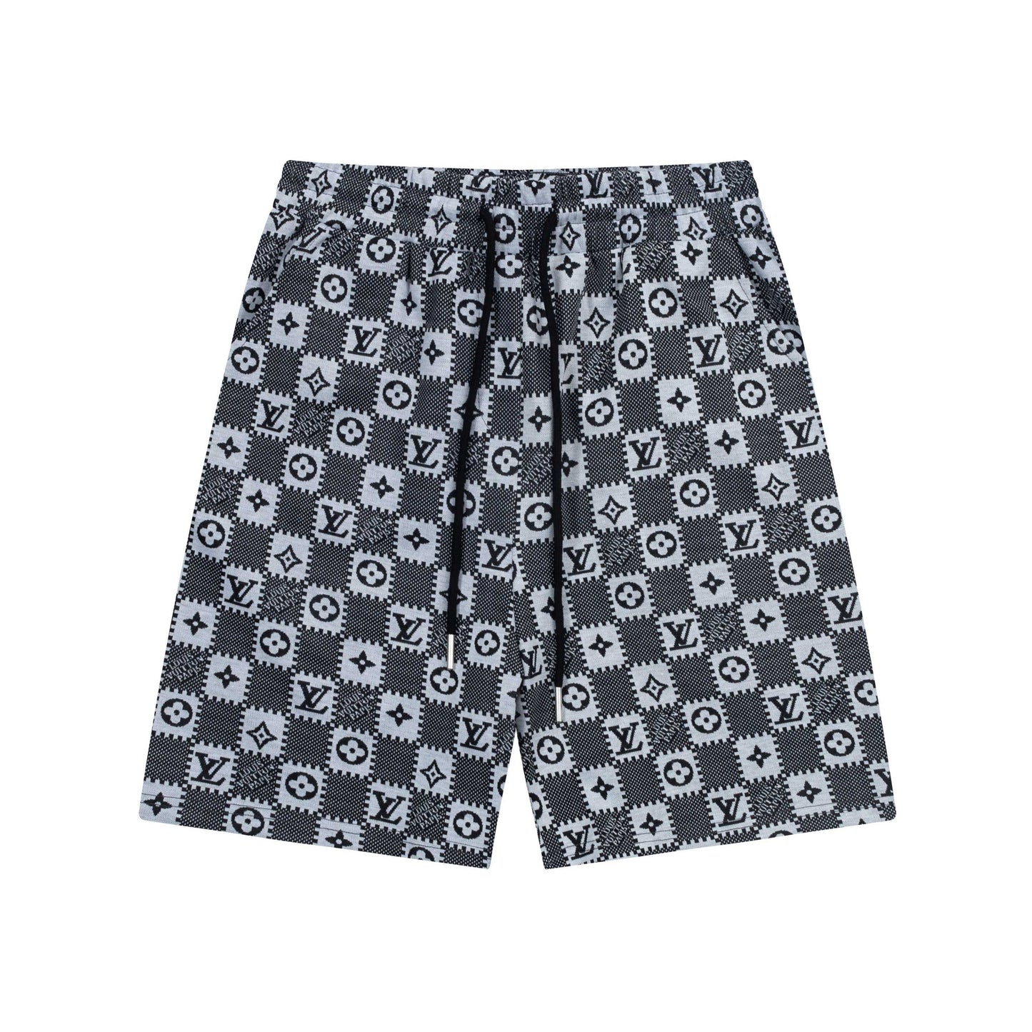 250404 New high-quality jacquard fabric knitted shorts