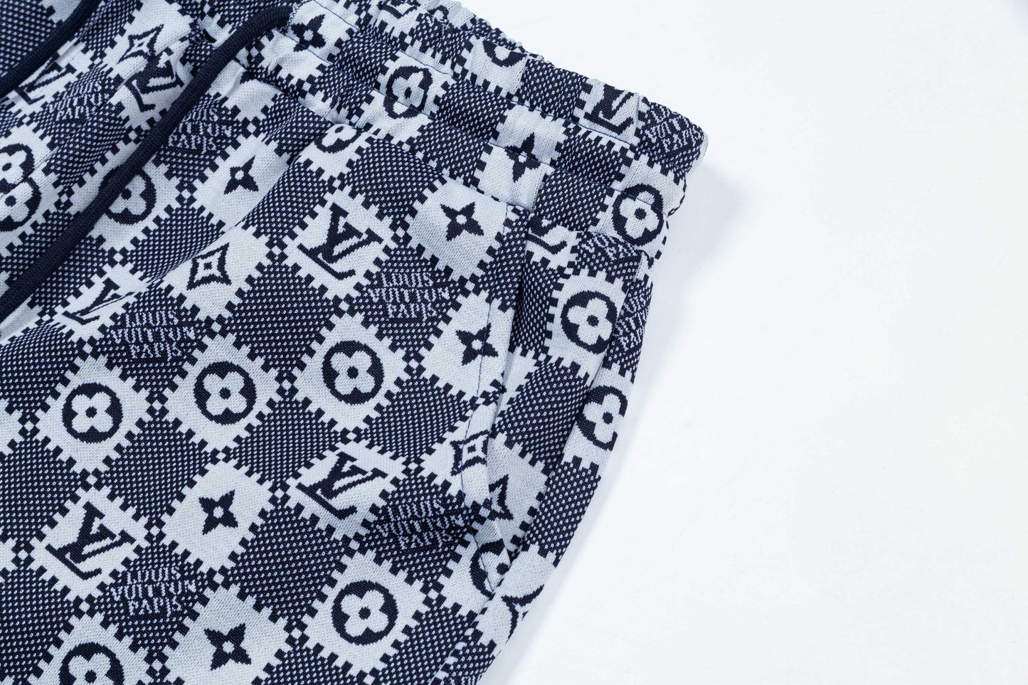 250404 New high-quality jacquard fabric knitted shorts