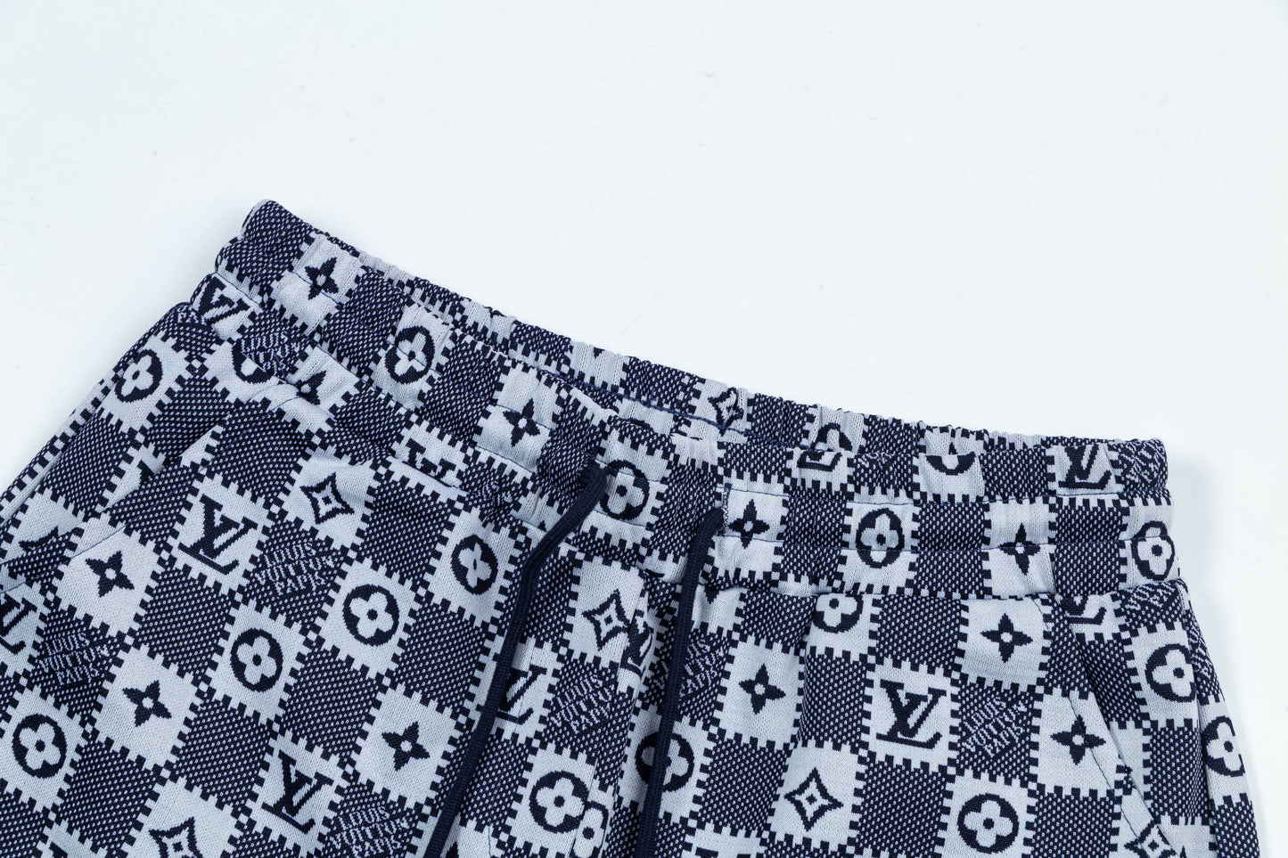 250404 New high-quality jacquard fabric knitted shorts
