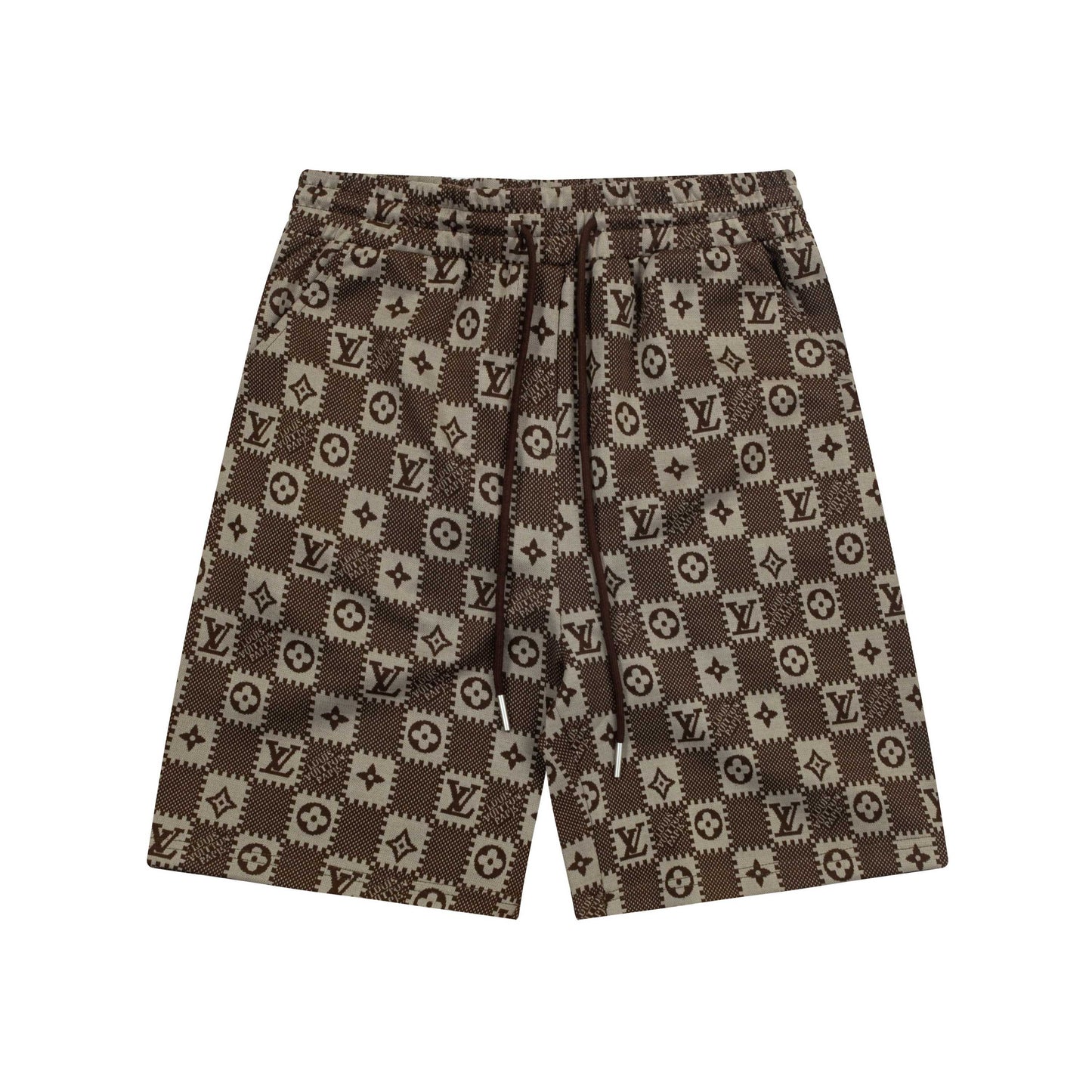 250404 New high-quality jacquard fabric knitted shorts