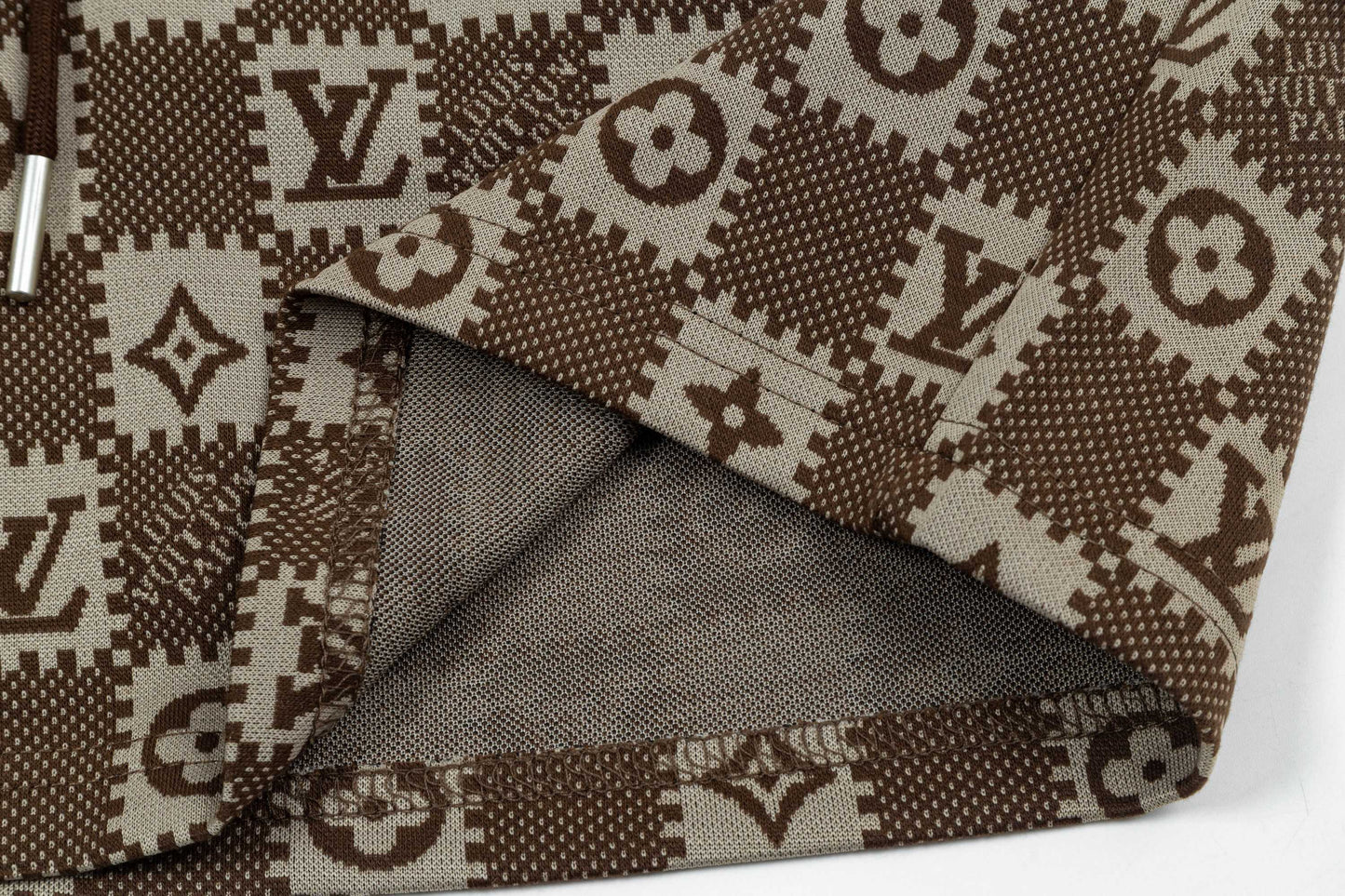 250404 New high-quality jacquard fabric knitted shorts