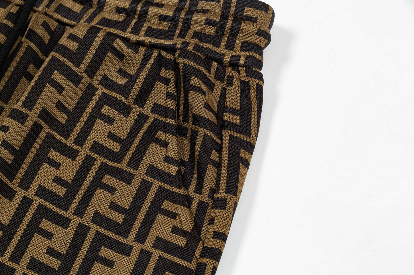 250404 New high-quality jacquard fabric knitted shorts