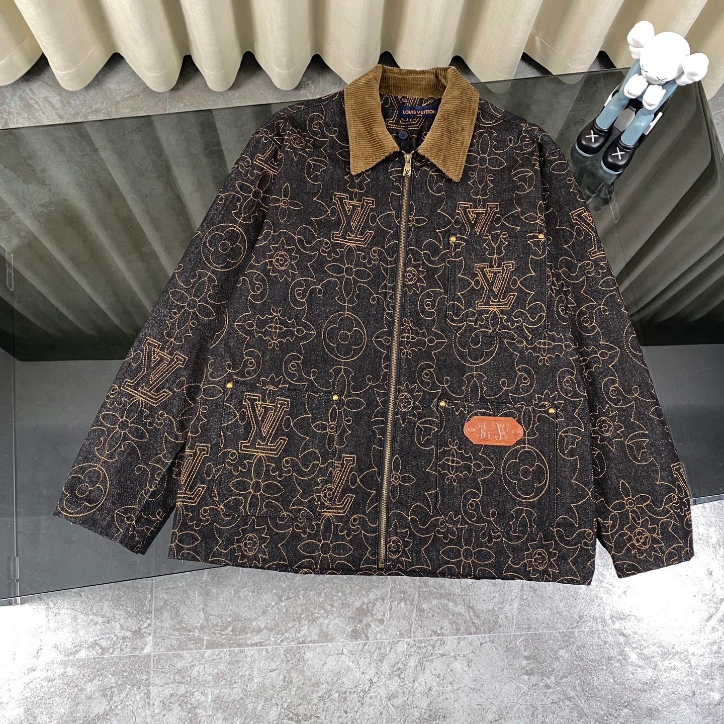 250404 New high-quality heavy industry retro jacket coat