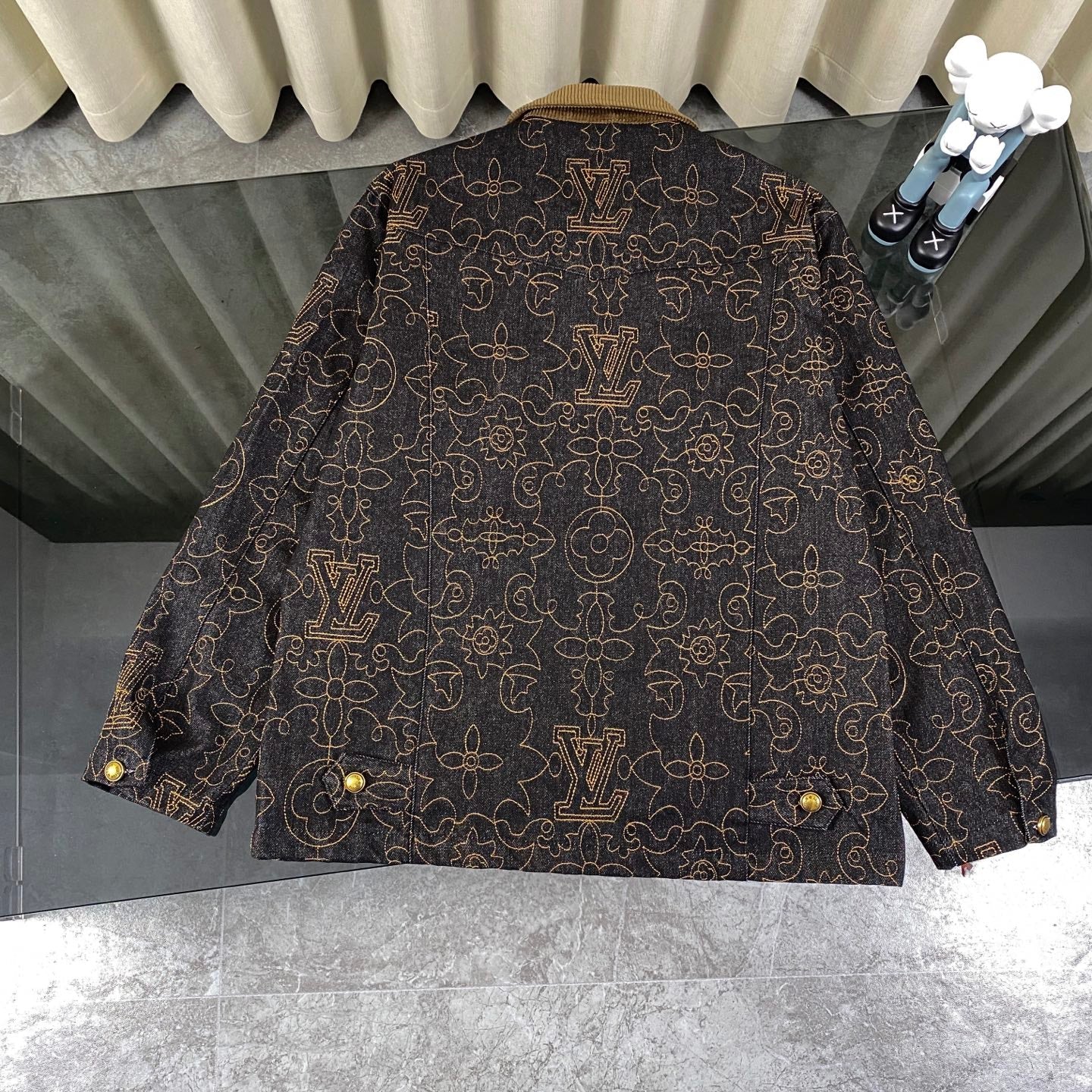 250404 New high-quality heavy industry retro jacket coat