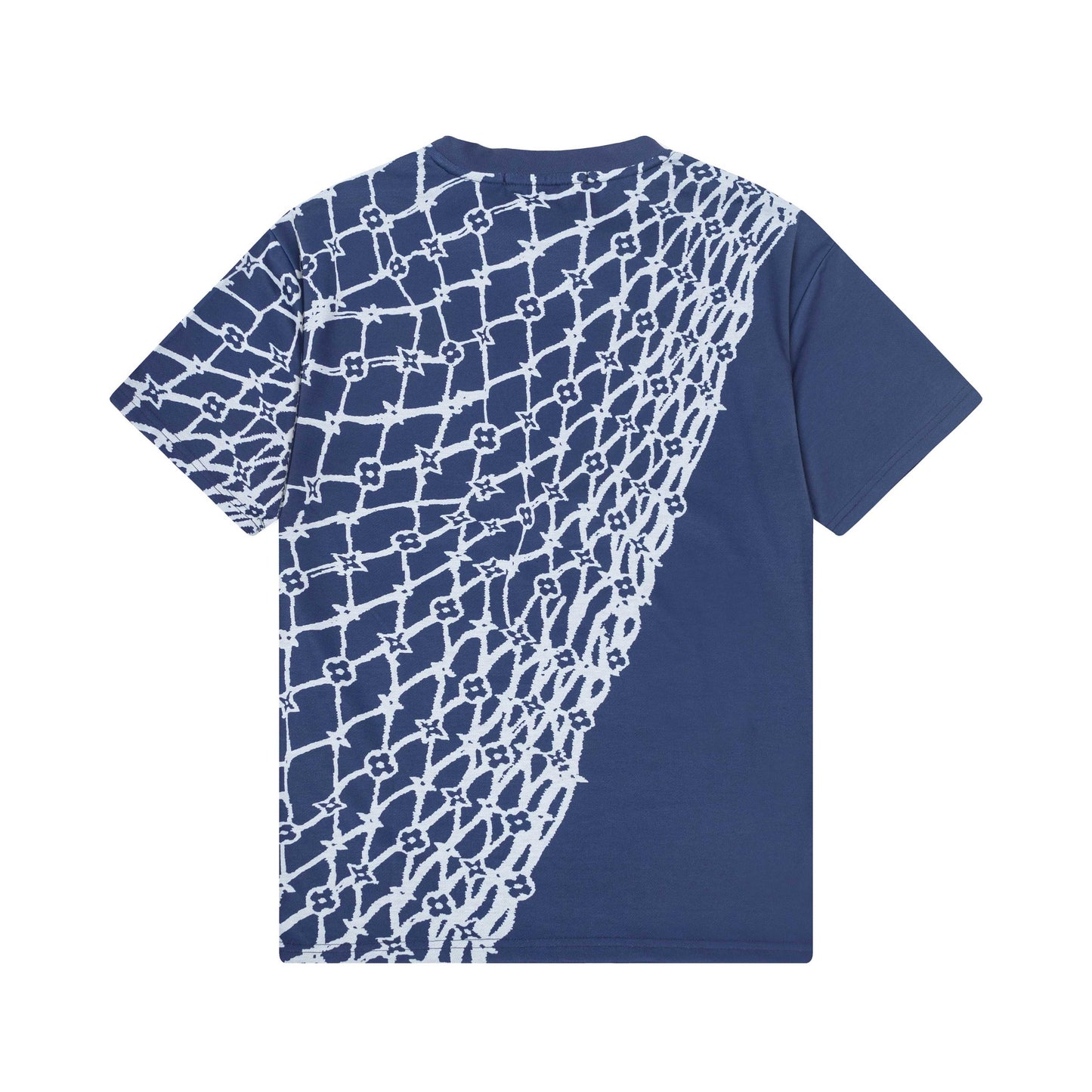 250404 New high-quality mesh printed T-shirt
