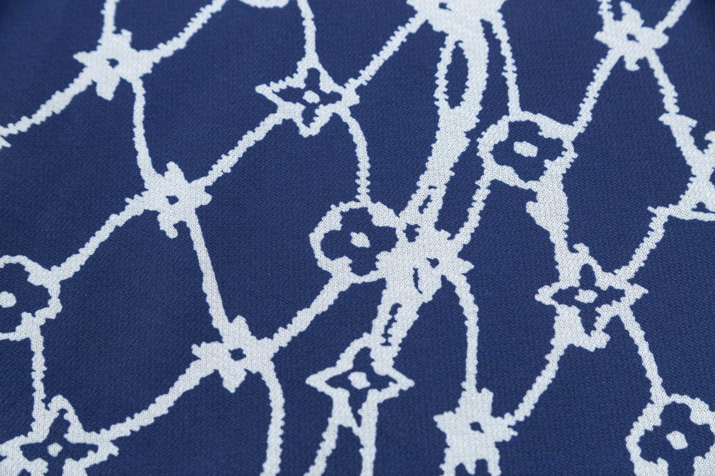 250404 New high-quality mesh printed T-shirt