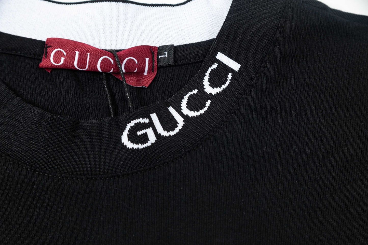 250404 New high-quality collar embroidered T-shirt
