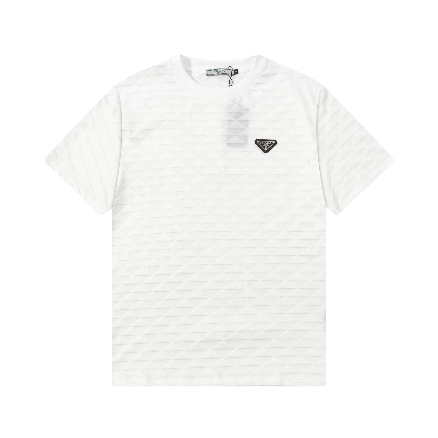 250404 New high-quality summer jacquard full-print T-shirt