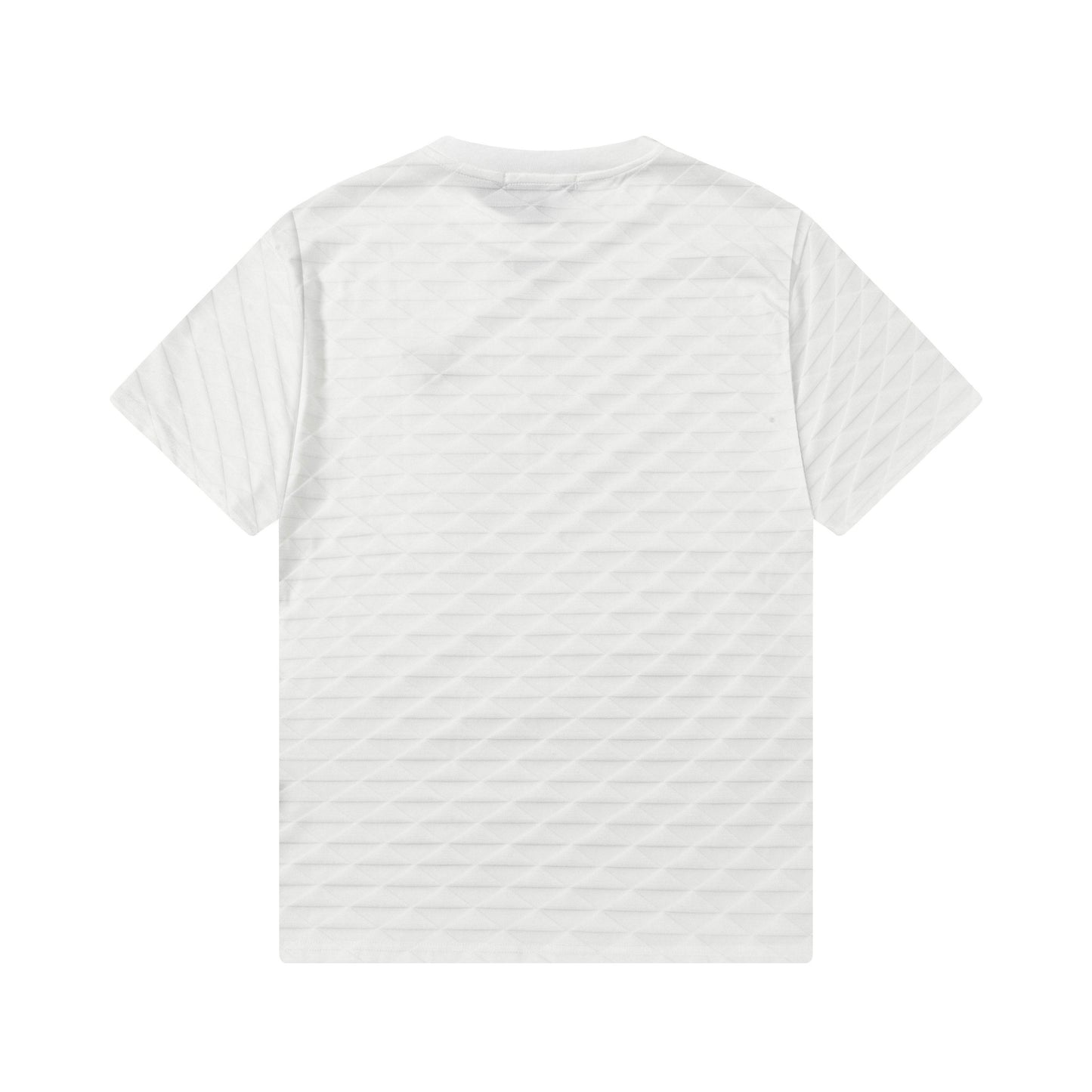 250404 New high-quality summer jacquard full-print T-shirt