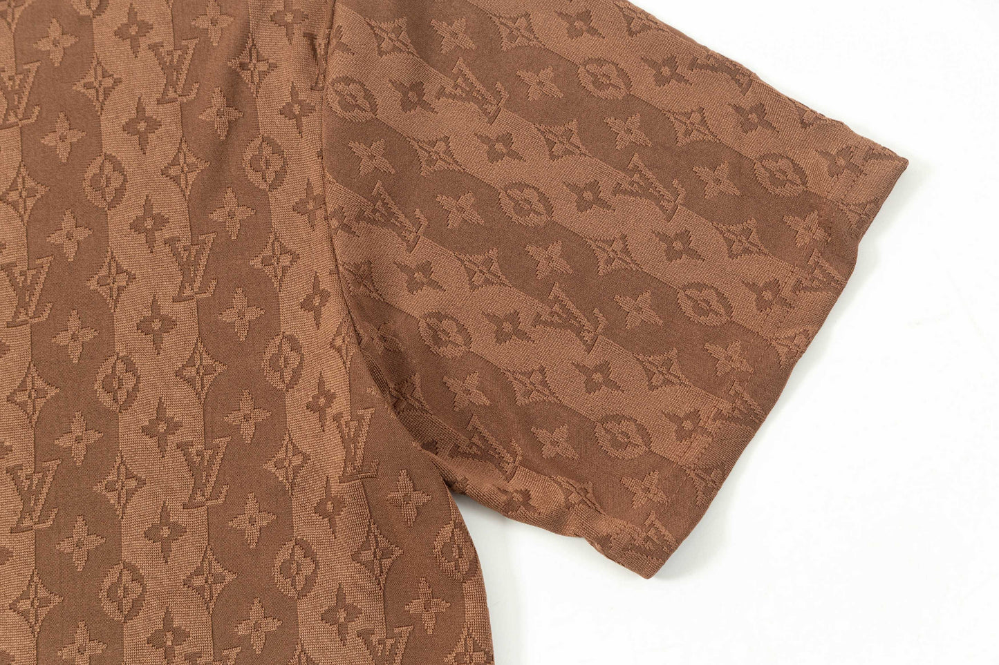 250404 New high-quality summer full-print T-shirt with dark patterns