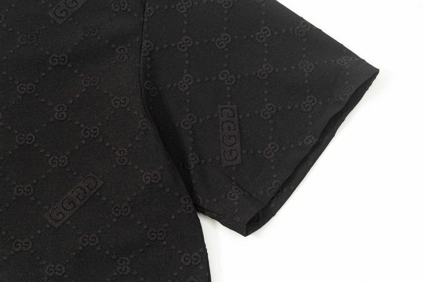 250404 New high-quality summer full-print T-shirt with dark patterns