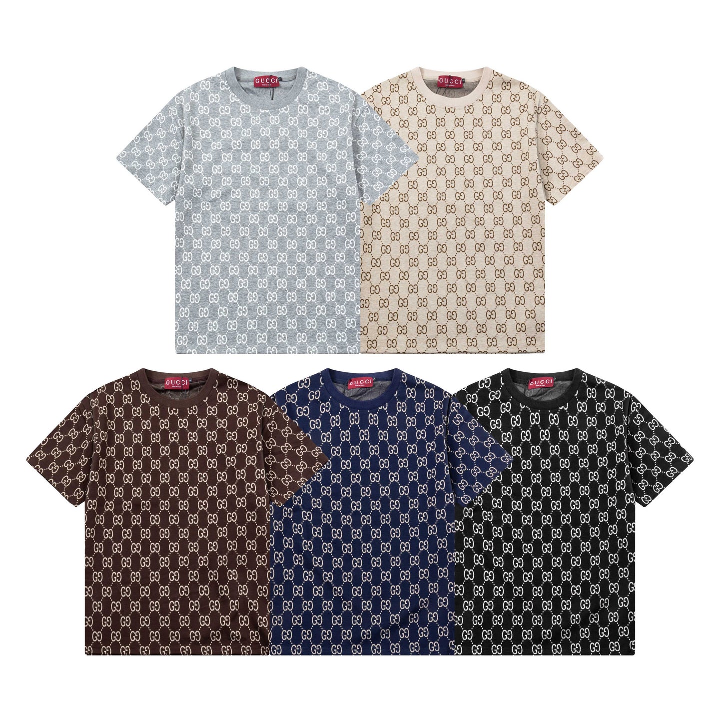 250404 New high-quality summer full-print T-shirts