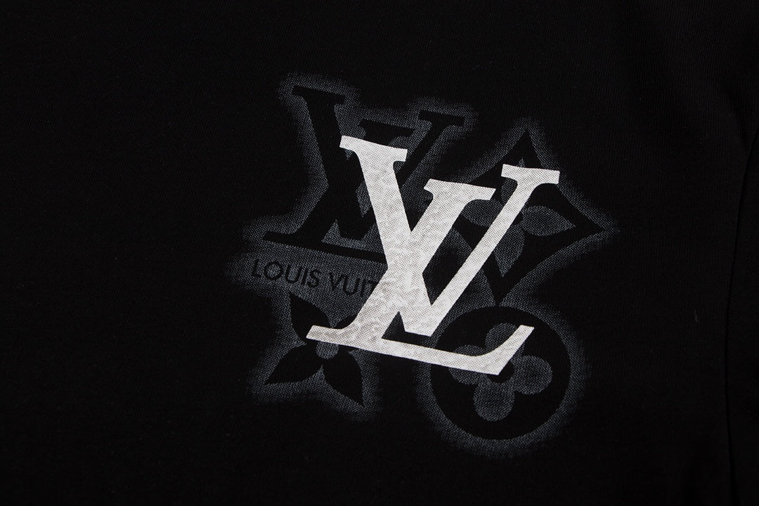 250404 New high-quality three-dimensional floating printed T-shirt