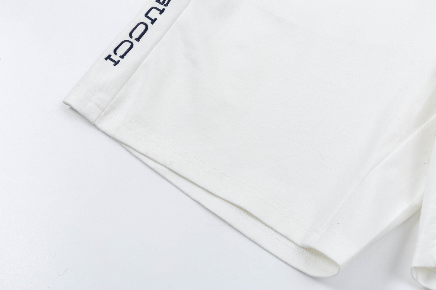 250408 New high-quality embroidered webbing casual T-shirt