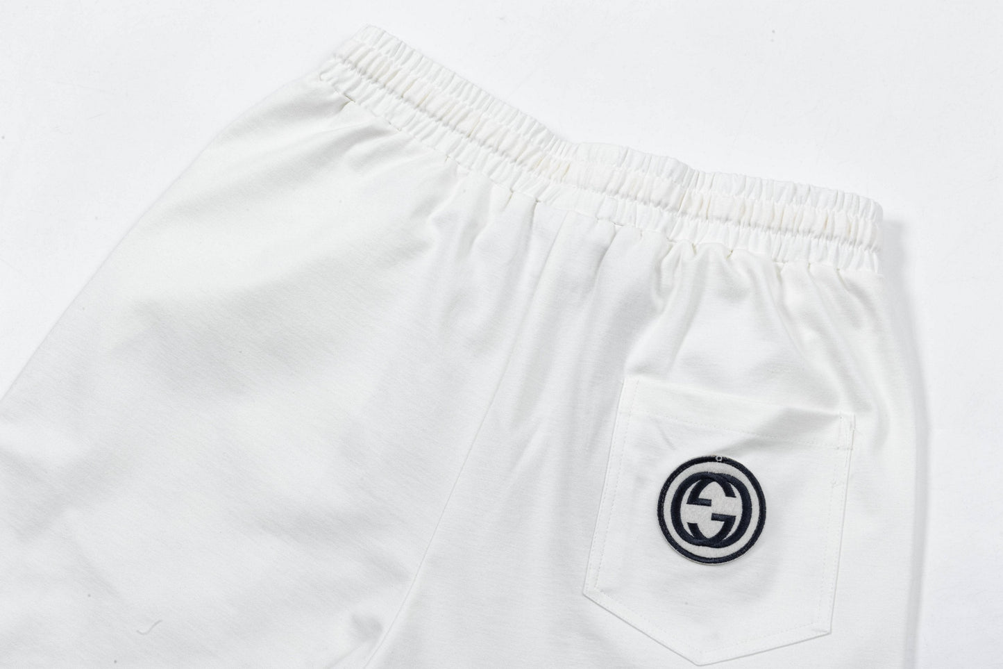 250408 New high-quality partially full-printed knitted shorts